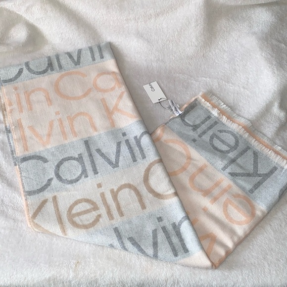 Calvin Klein Accessories - Calvin Klein logo scarf